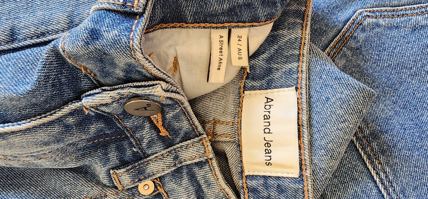 Abrand A Street ALine Jeans 24/6