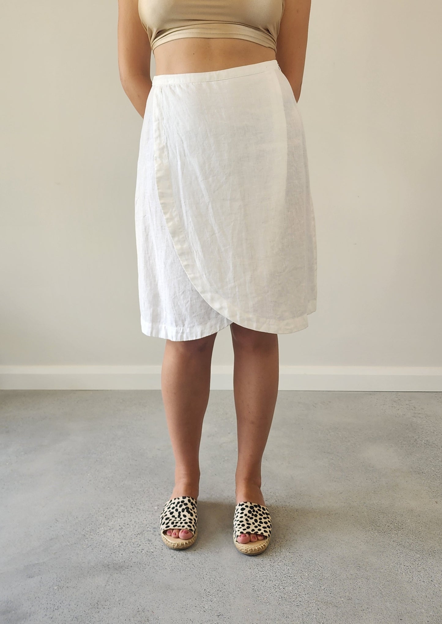 ASSEMBLY LABEL Linen Skirt 14