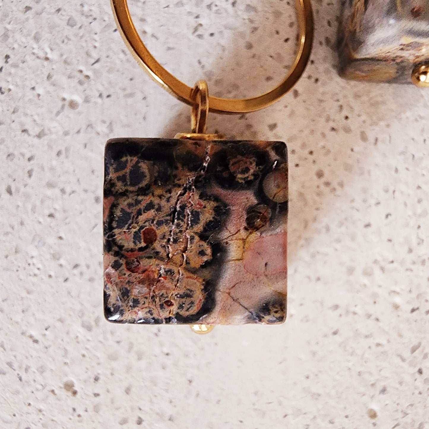 Stone Drop Earrings