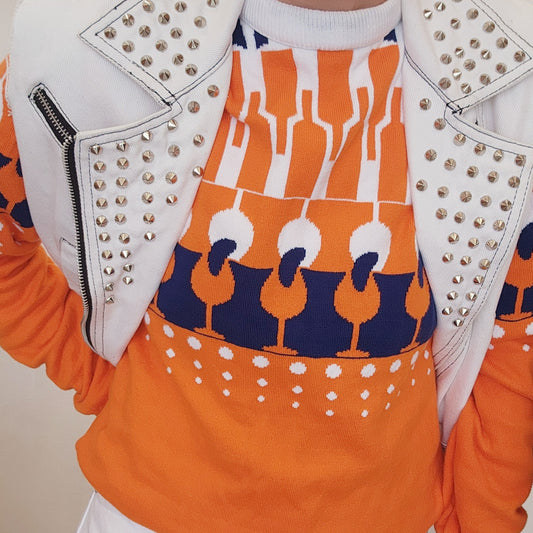 Aperol Spritz orange jumper size xs