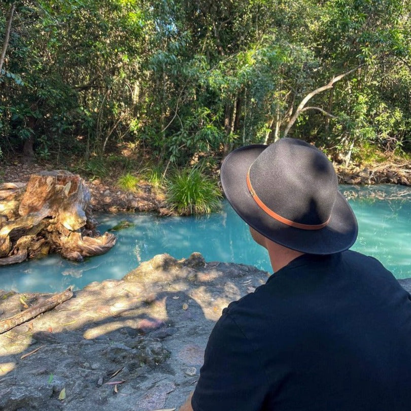 Shayd Charcoal Fedora