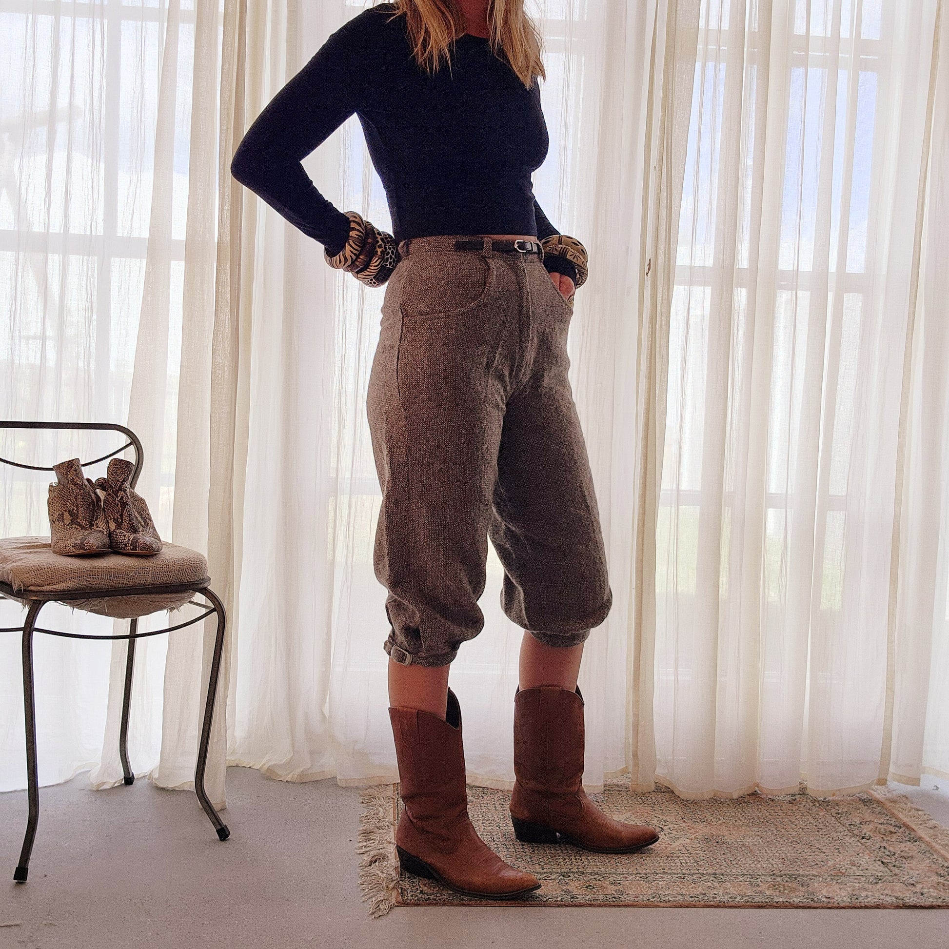 Vintage wool blend knickerbockers size 6