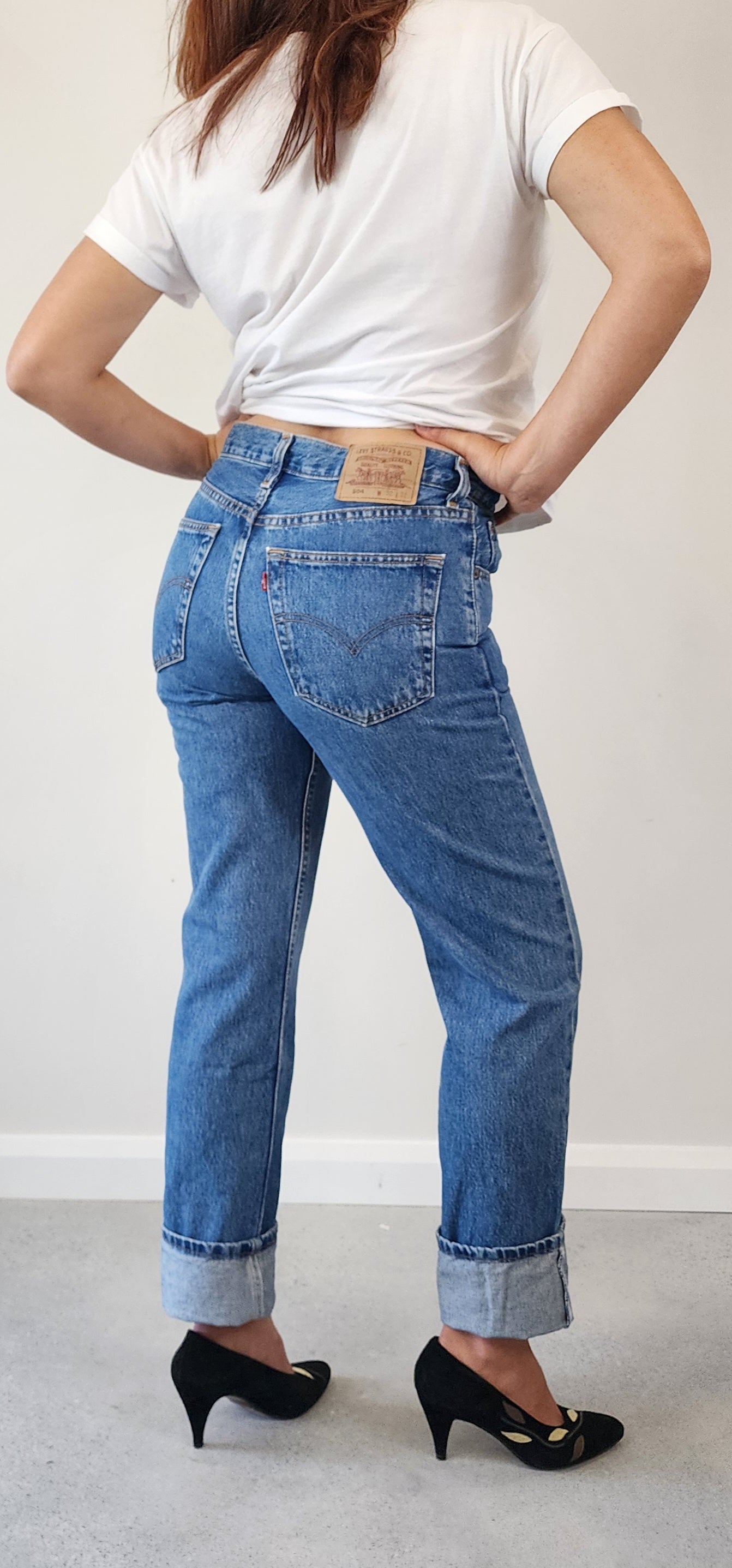 Secondhand Levi 504 jeans size 11