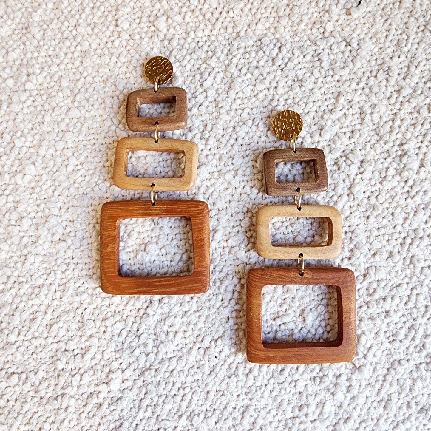 CINZANO Wooden Earrings