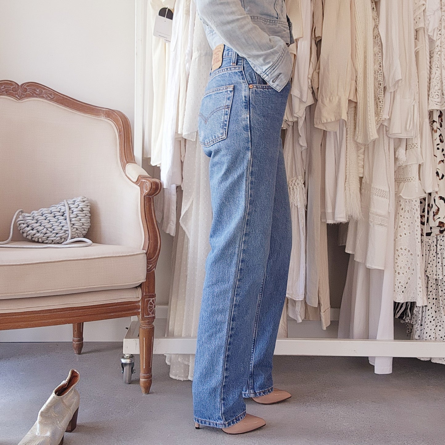 504 Blue Denim Jeans 9-10