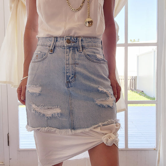 Patti Blue Denim Skirt 24/6-7