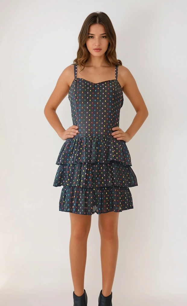 JUNGLE JAP vintage Mini Dress 8-10