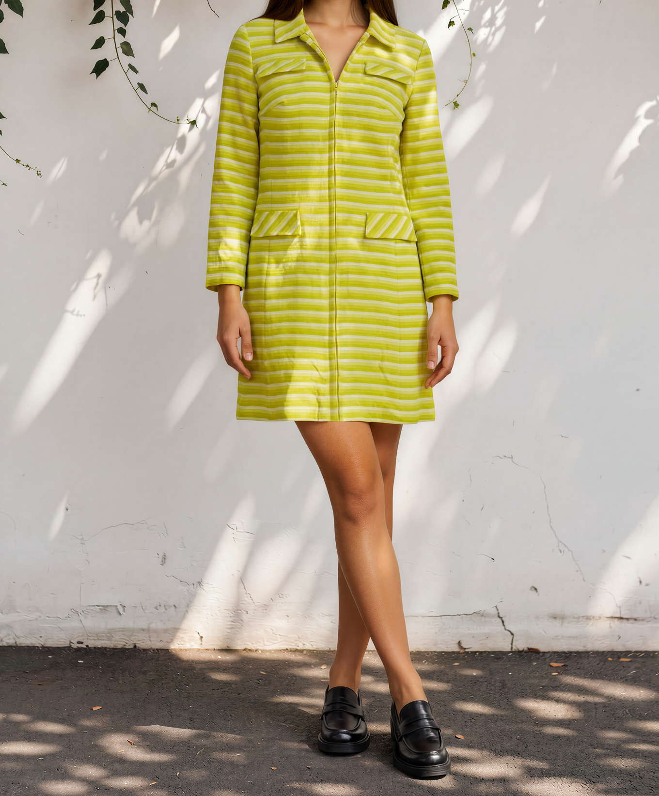 Vintage 1960s 70s John J Hilton Dress (Approx 12)