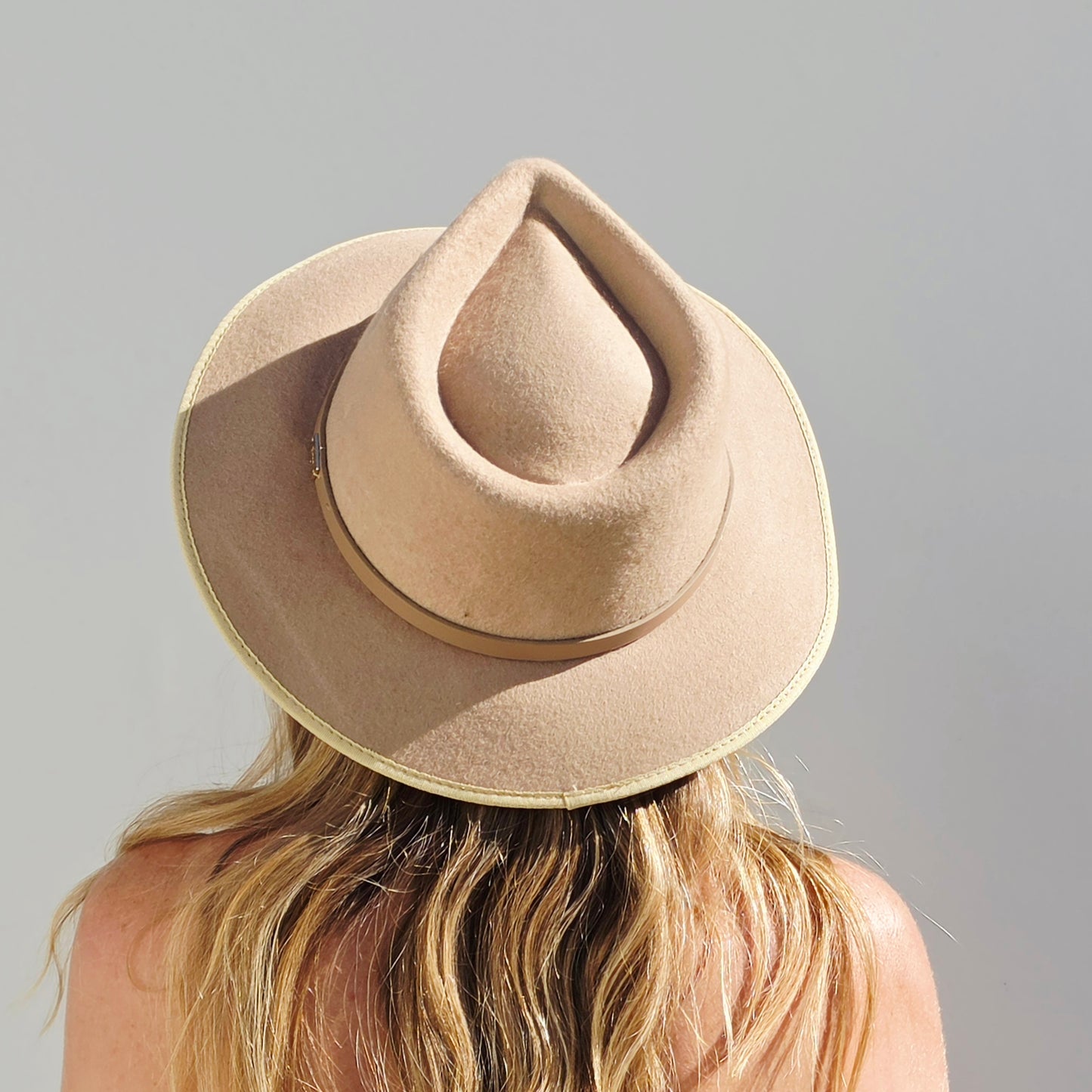 Shayd Beige Fedora