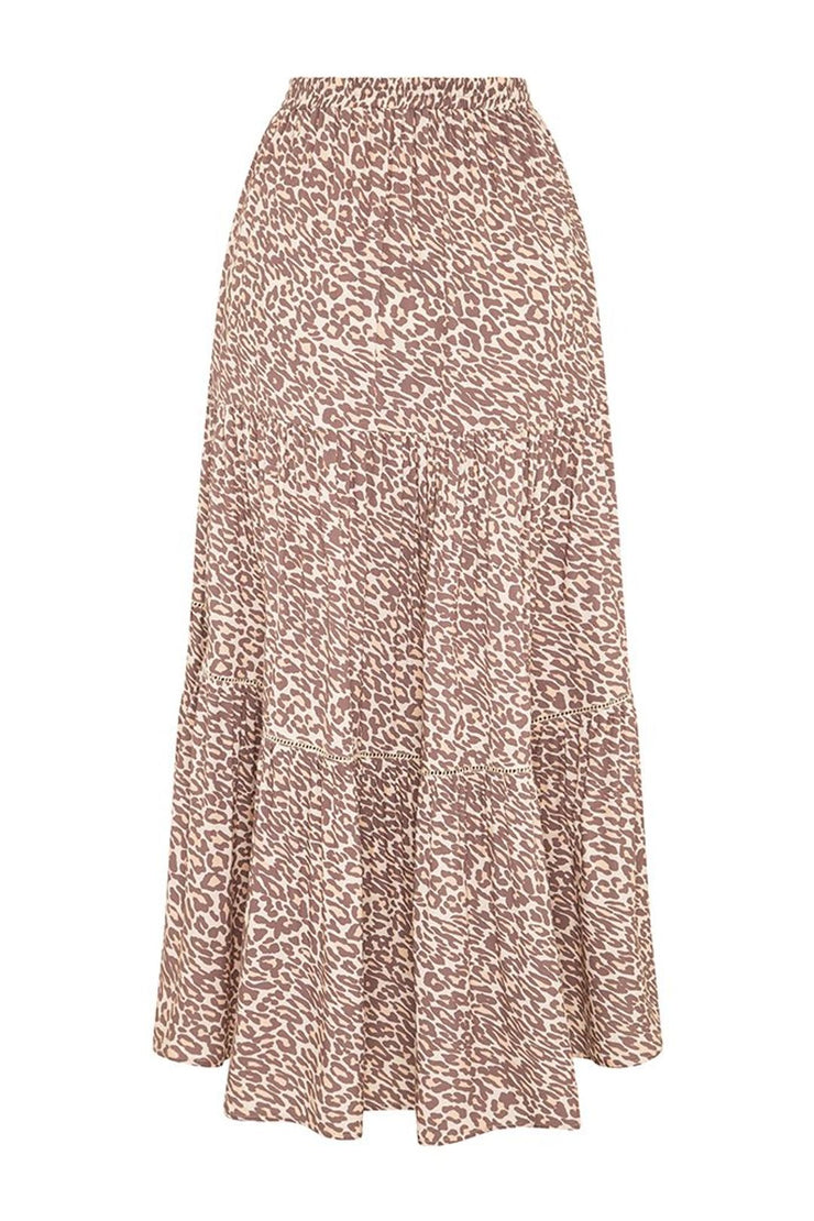 Kivari Alena maxi skirt, in leopard print size xs