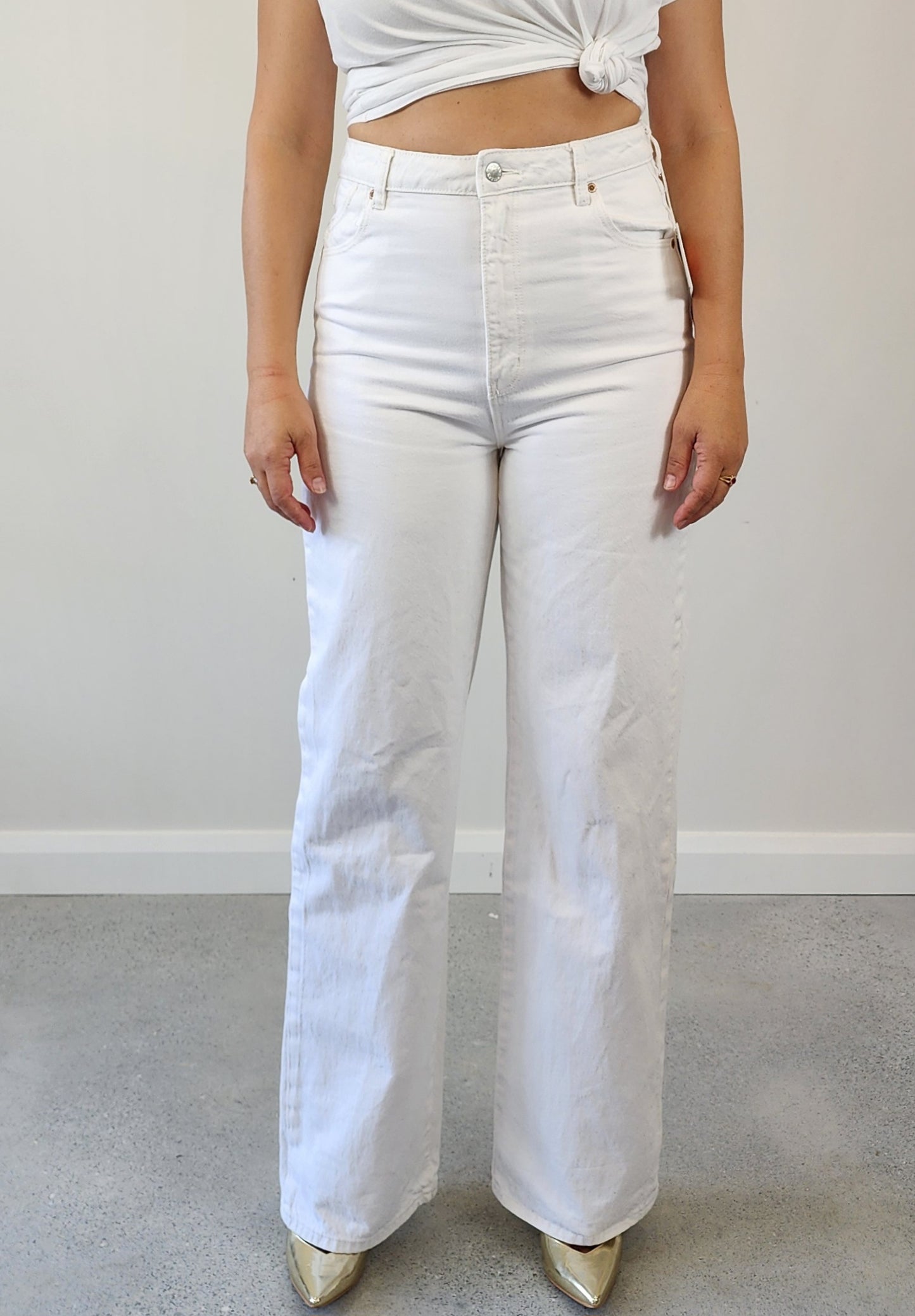 Heidi High Rise Loose Straight Jeans 12