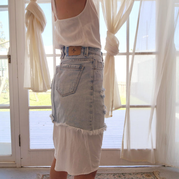Patti Blue Denim Skirt 24/6-7