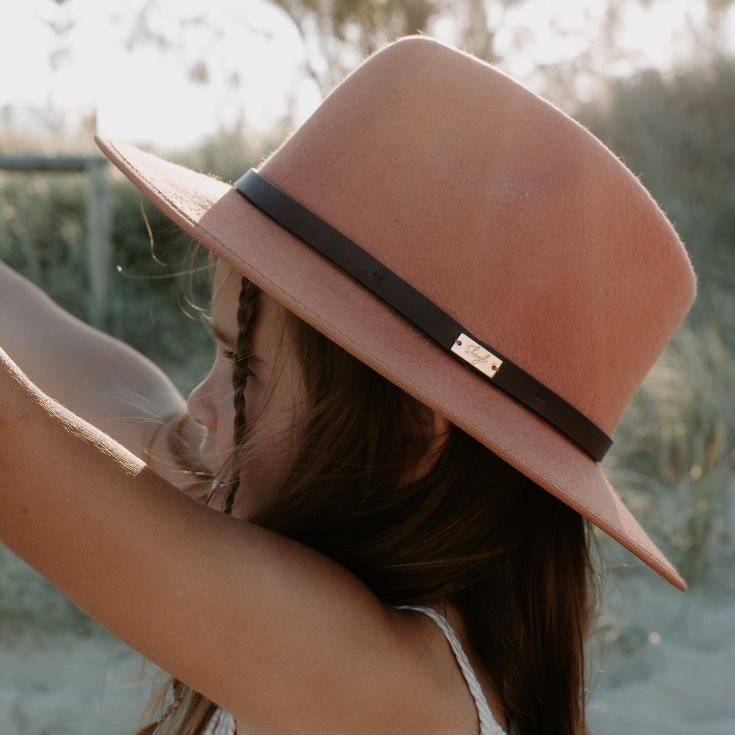 Shayd Mini Rust Fedora