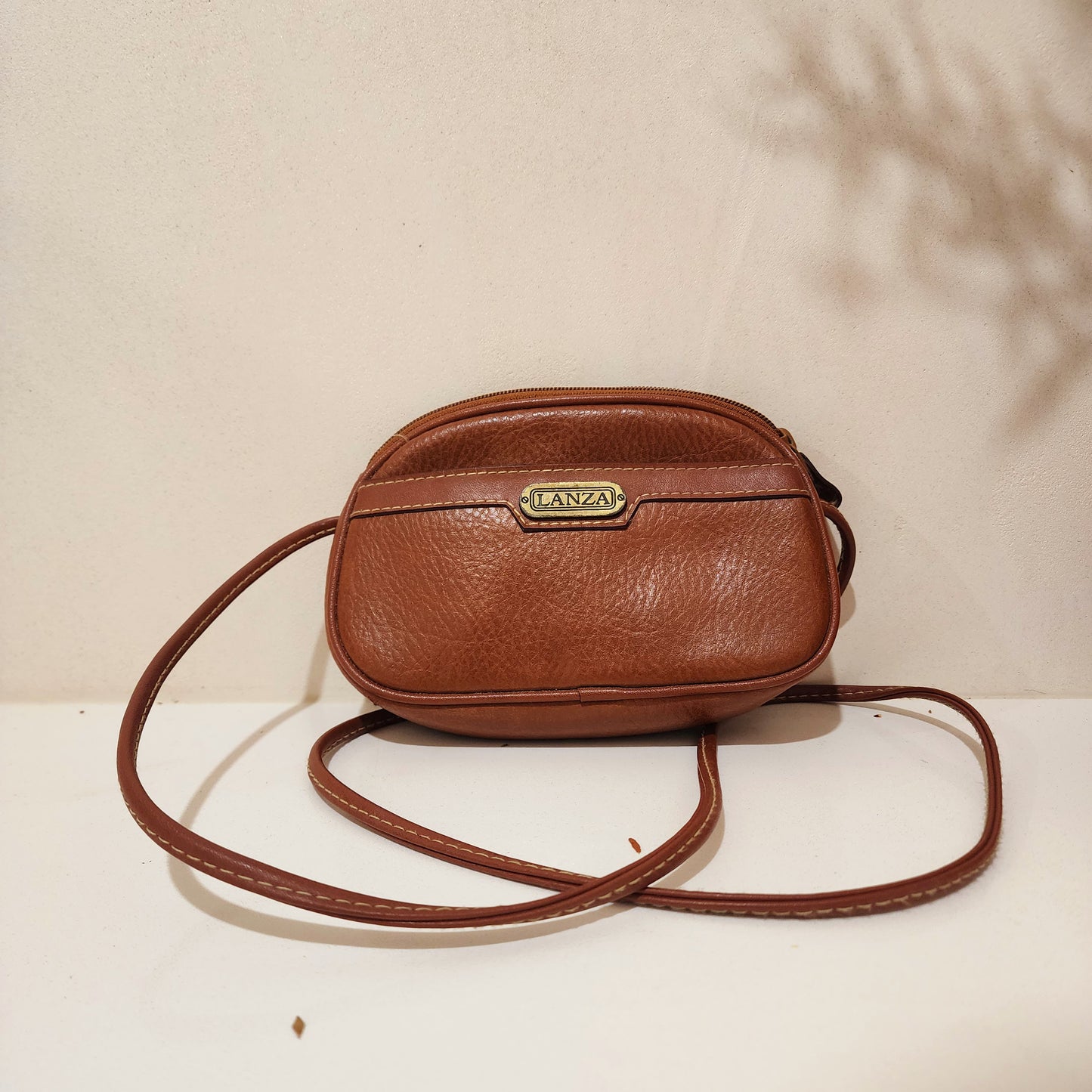 Vintage Lanza 90's Vinyl Cross Body Bag