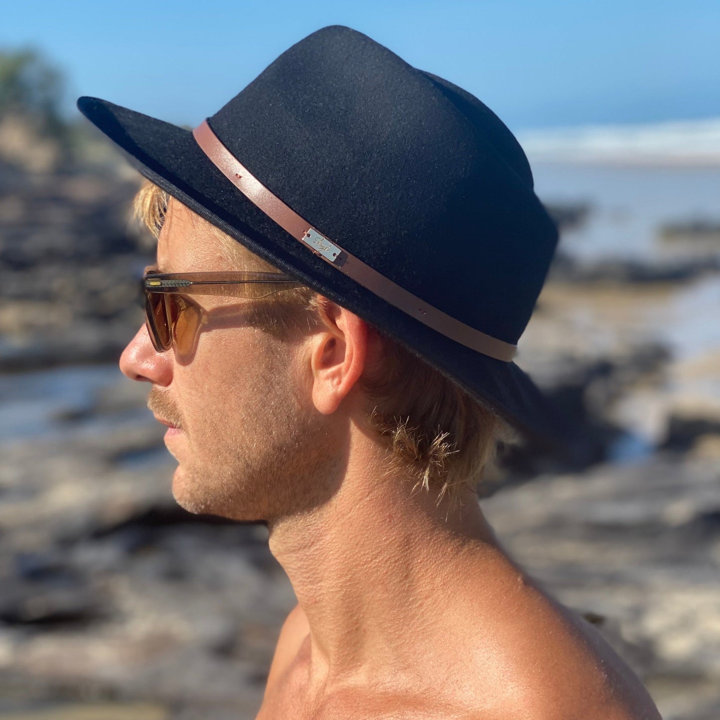 Shayd Charcoal Fedora