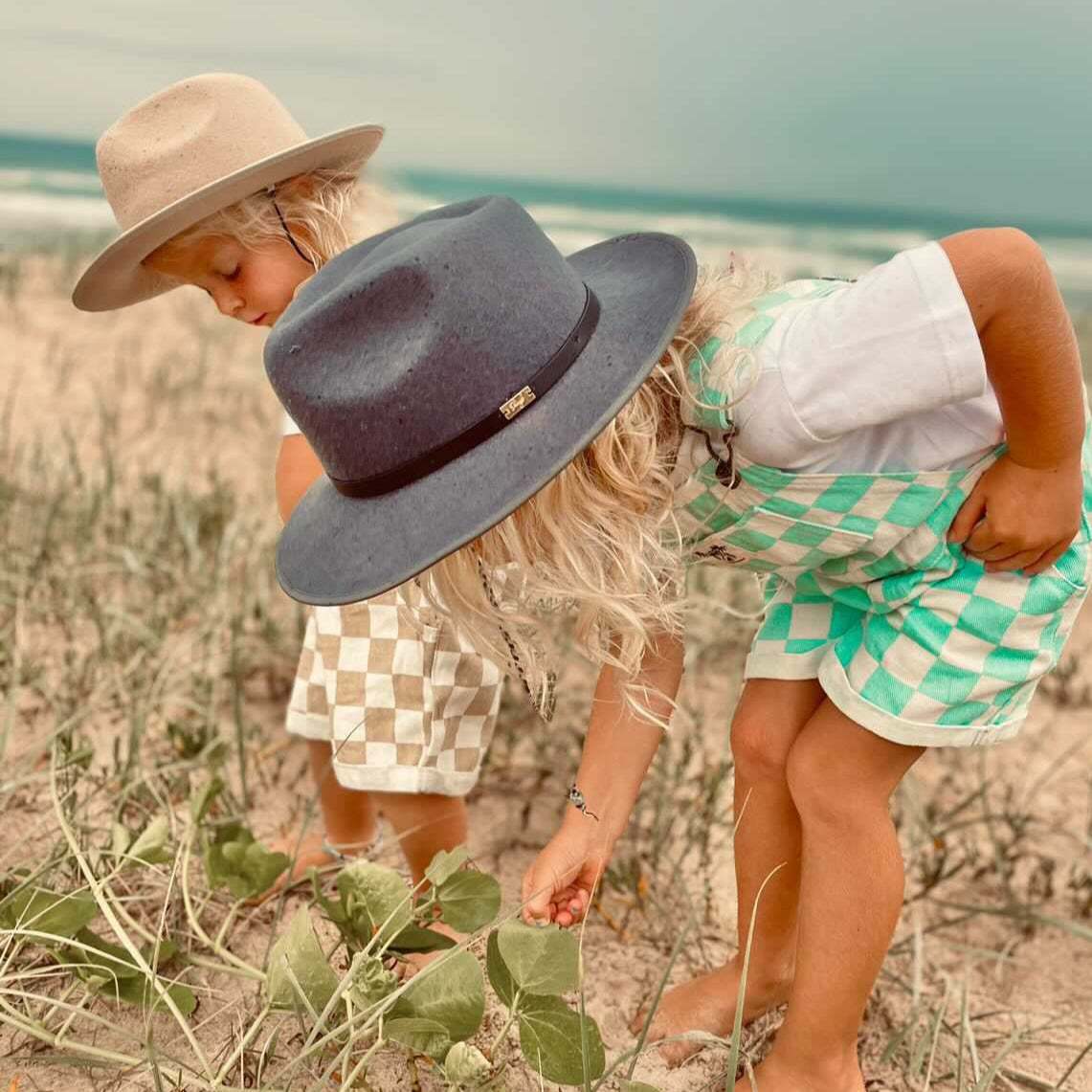 Shayd Mini Ash Fedora