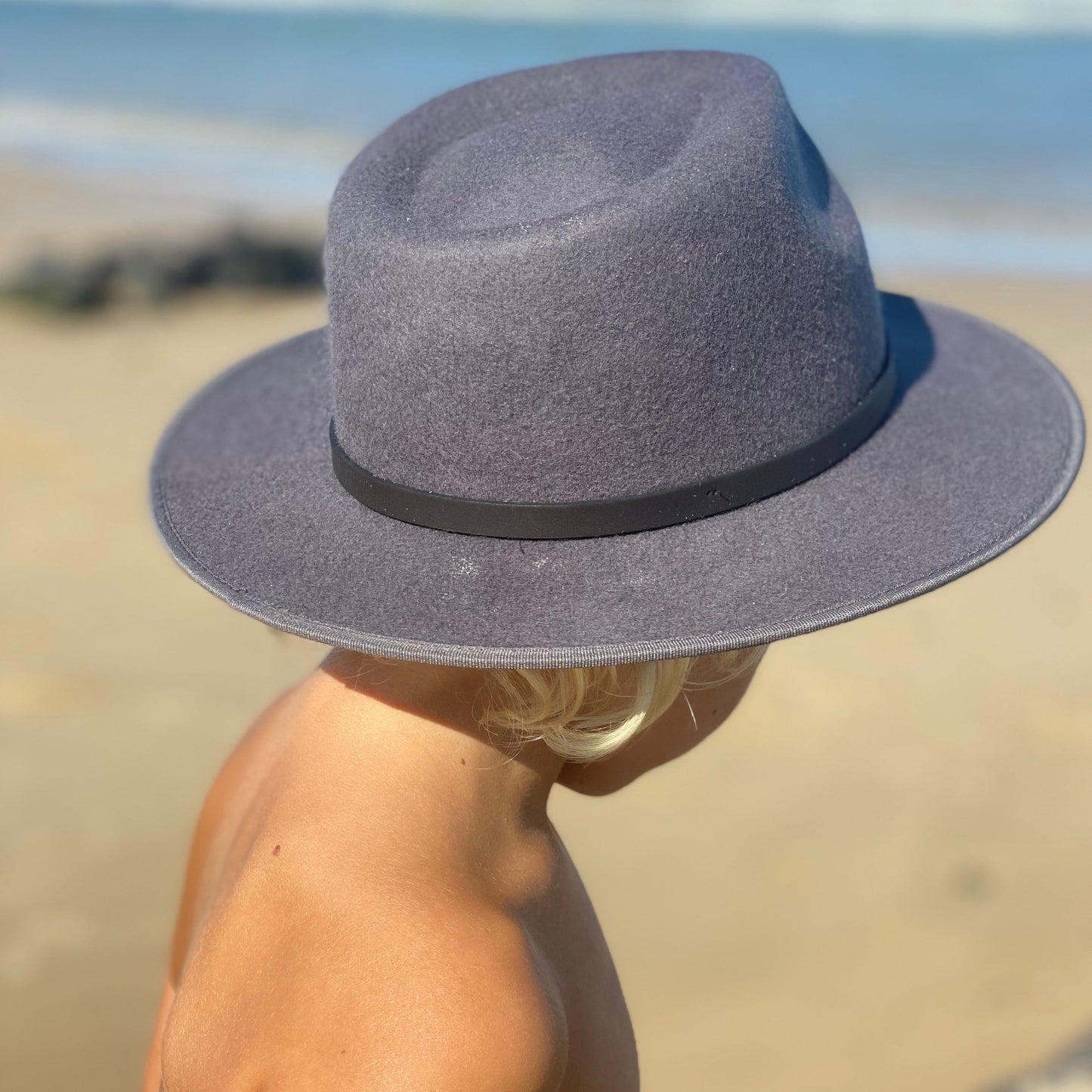 Shayd Mini Ash Fedora