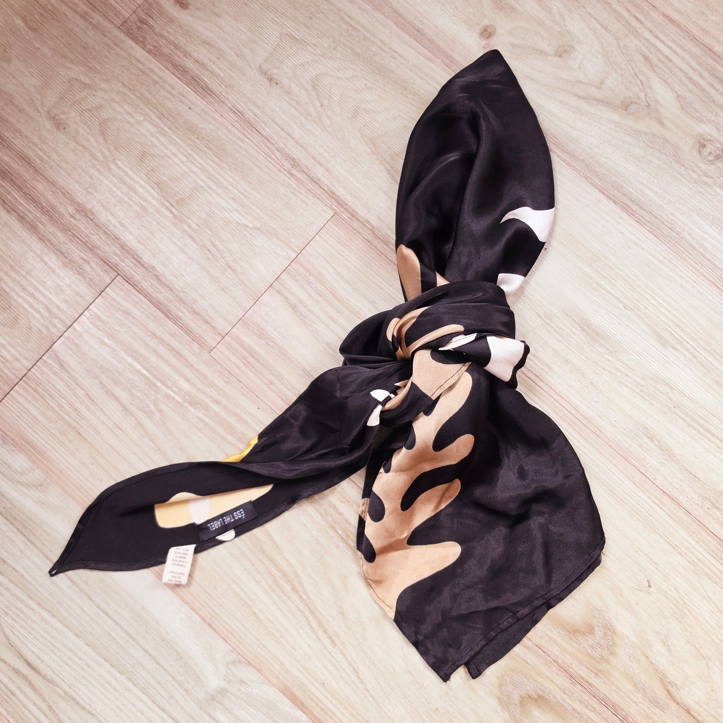 Ess The Label Scarf Top O/S