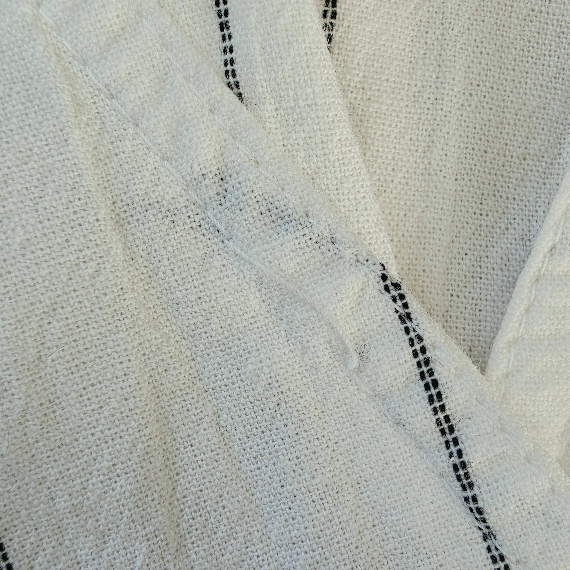 Image showing a loose thread on the vintage Country Road cotton midi dress in size 12